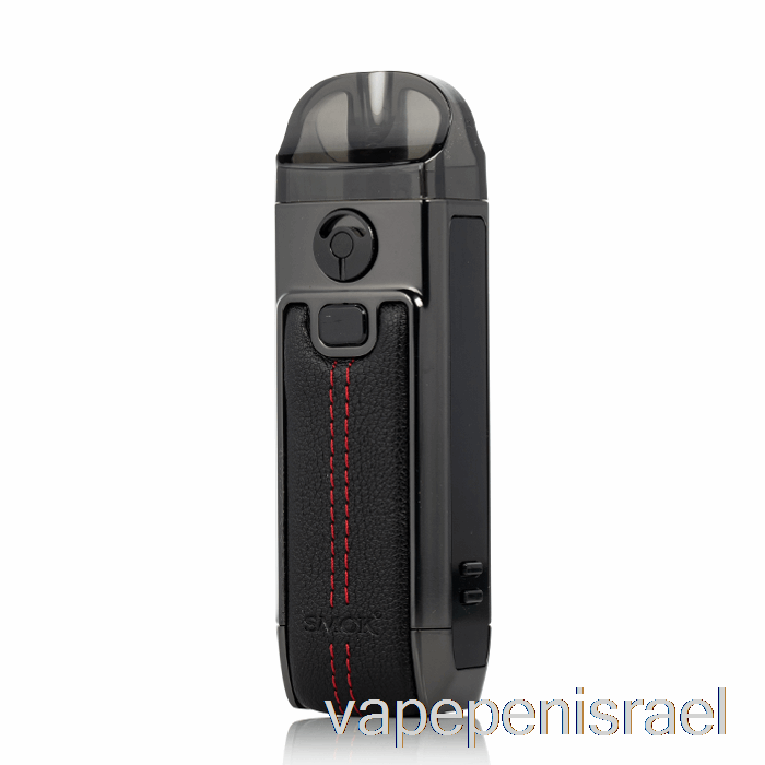 חד פעמי Vape Israel Smok Nord 4 ערכת פוד 80w עור שחור